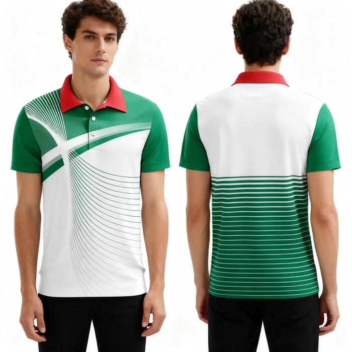 Custom Print Polo Shirts – Trendy Styles