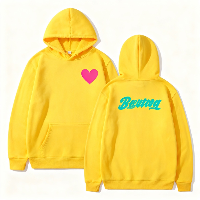 Trendy Print Custom Hoodie