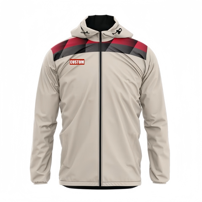 Embroidered Custom Jacket with Hood