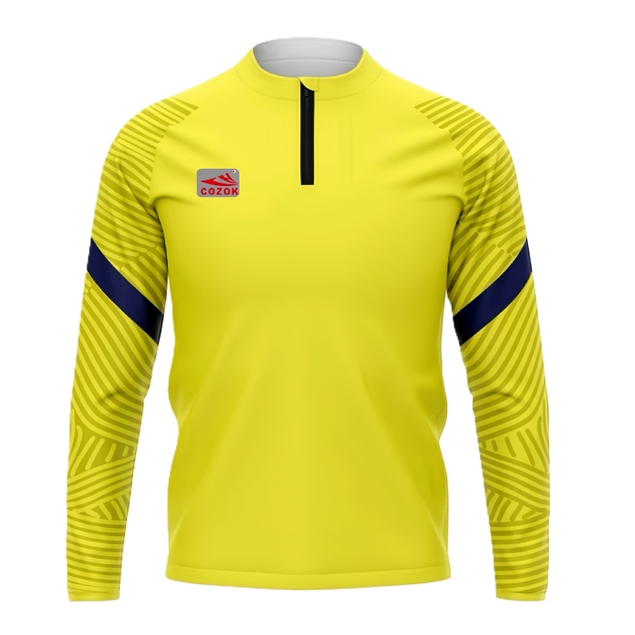 Smart-Casual Half-Zip Top