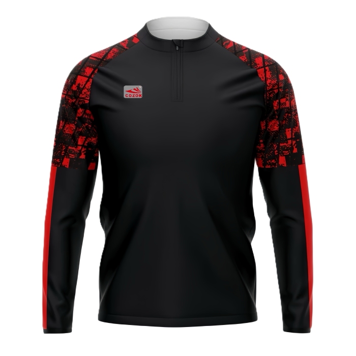 Smart-Casual Half-Zip Top