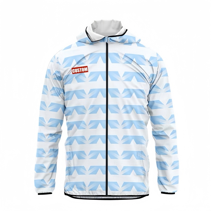 Embroidered Custom Jacket with Hood