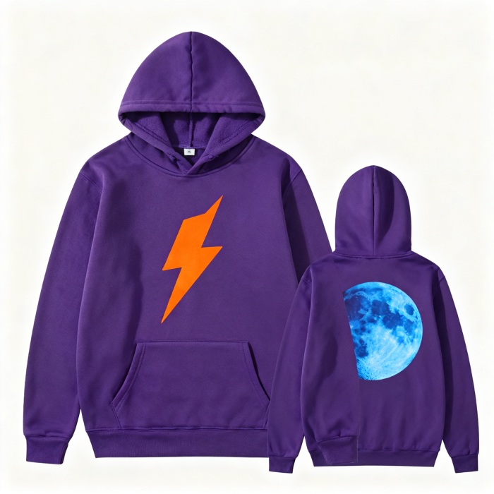 Trendy Print Custom Hoodie