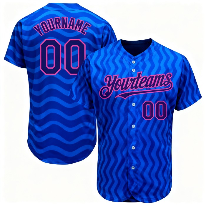 Team Spirit Printed Baseball Jersey