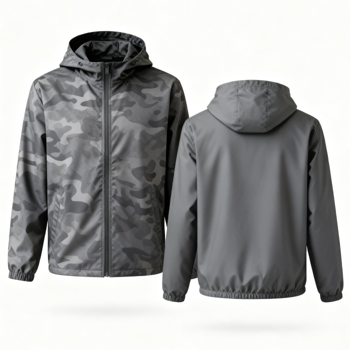 Featured Jacket with Hood