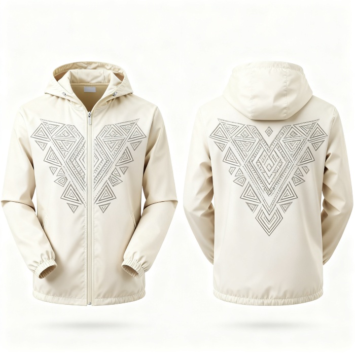 Durable Personalized Hooded Coat