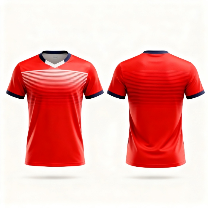 Breathable Fitted Volleyball Jersey