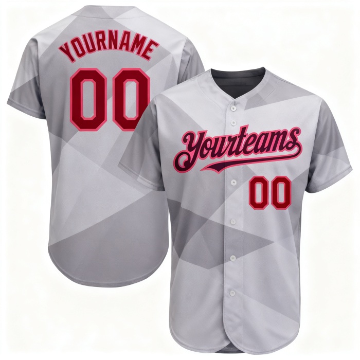 Color Block Personalized Baseball Jersey