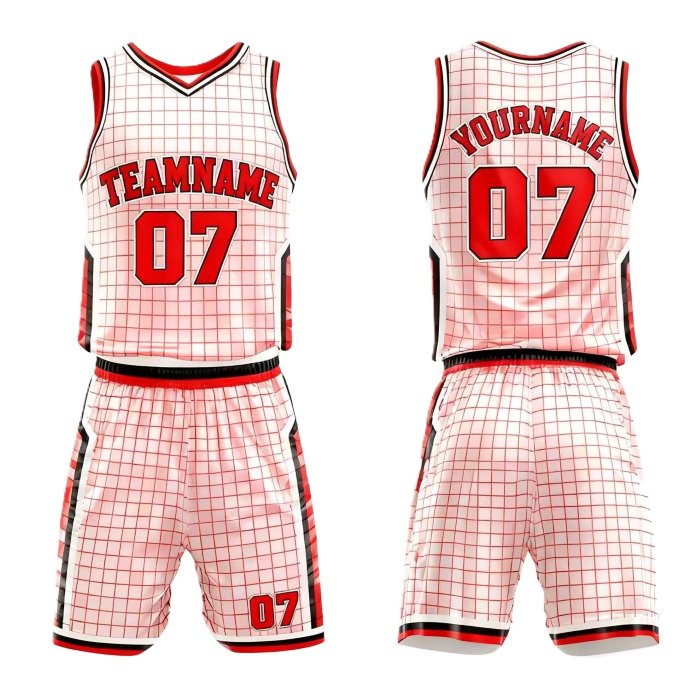 Professional Game Basketball Set Breathable Quick-Dry