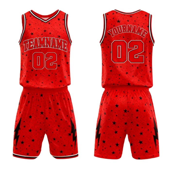 Custom Number Basketball Set Team Exclusive Style
