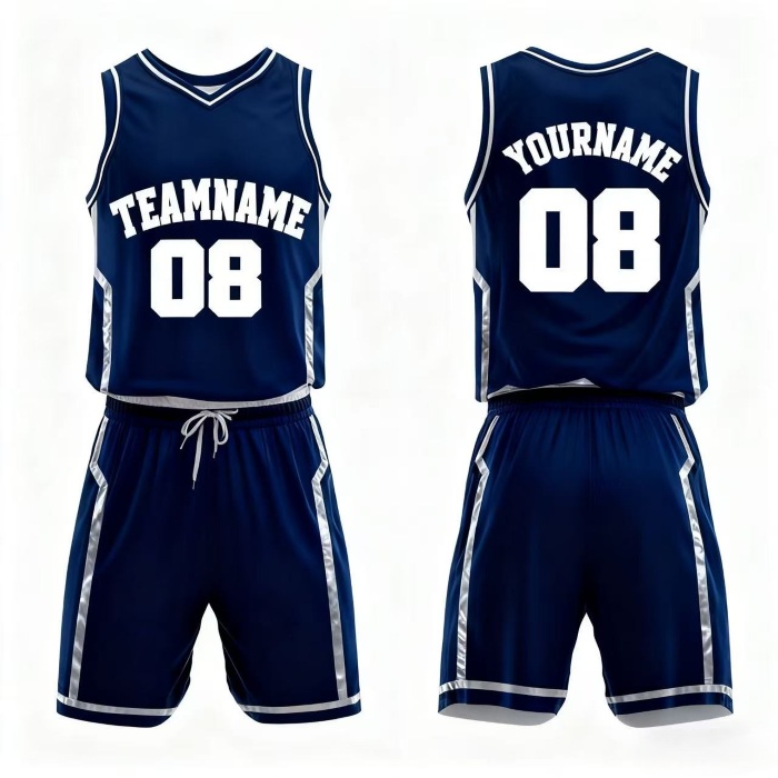 Professional Game Basketball Set Breathable Quick-Dry
