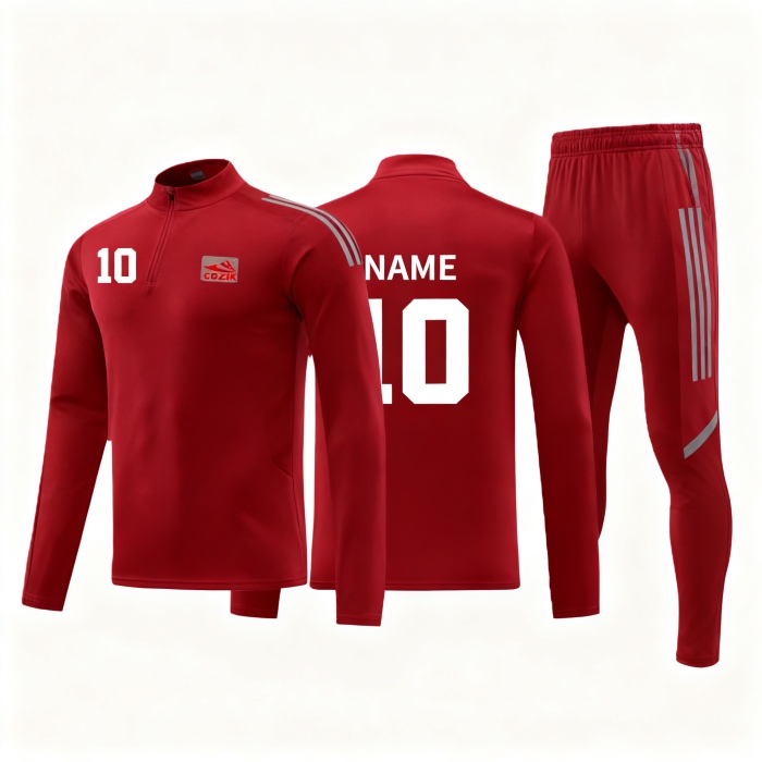 Smart Casual Half-Zip Knitwear