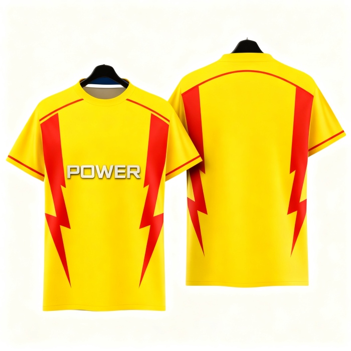 Colorful Printed Volleyball Jersey