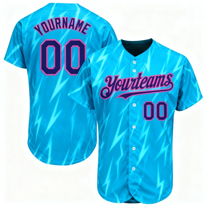 Classic Stripe Custom Baseball Jersey