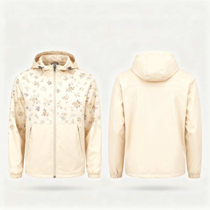 Durable Personalized Hooded Coat