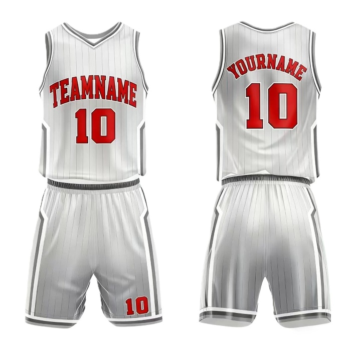 Professional Game Basketball Set Breathable Quick-Dry