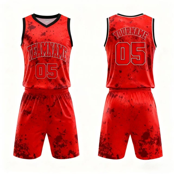Custom Number Basketball Set Team Exclusive Style