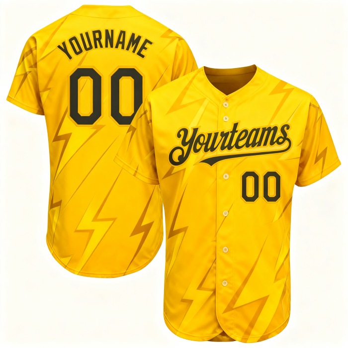 Name & Number Baseball Jersey Custom