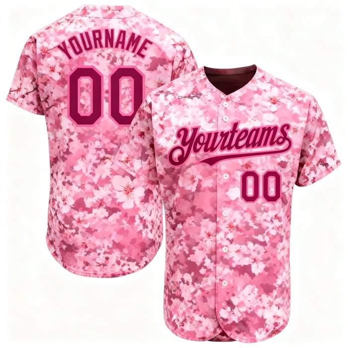 Team Spirit Printed Baseball Jersey