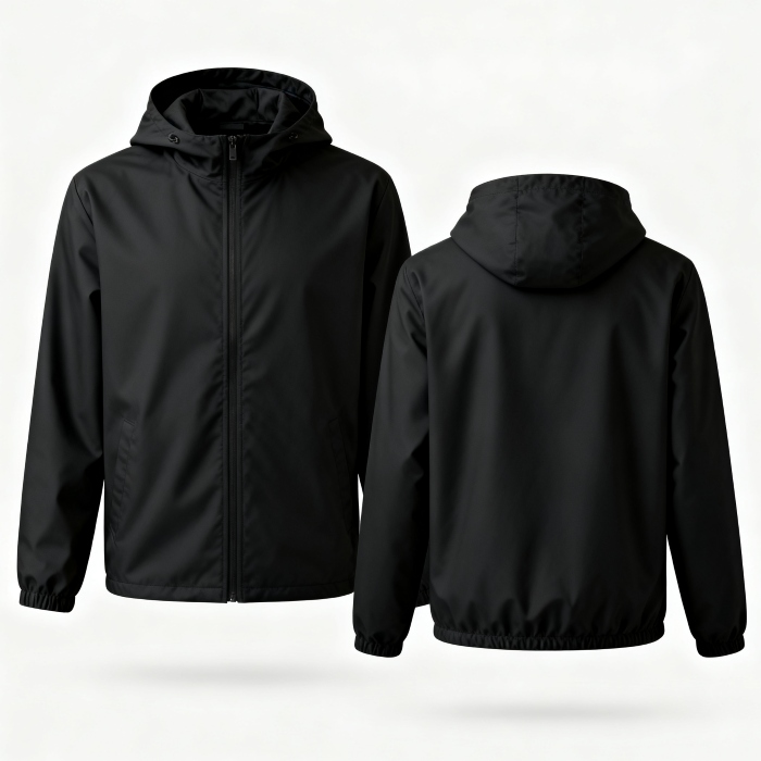 Featured Jacket with Hood