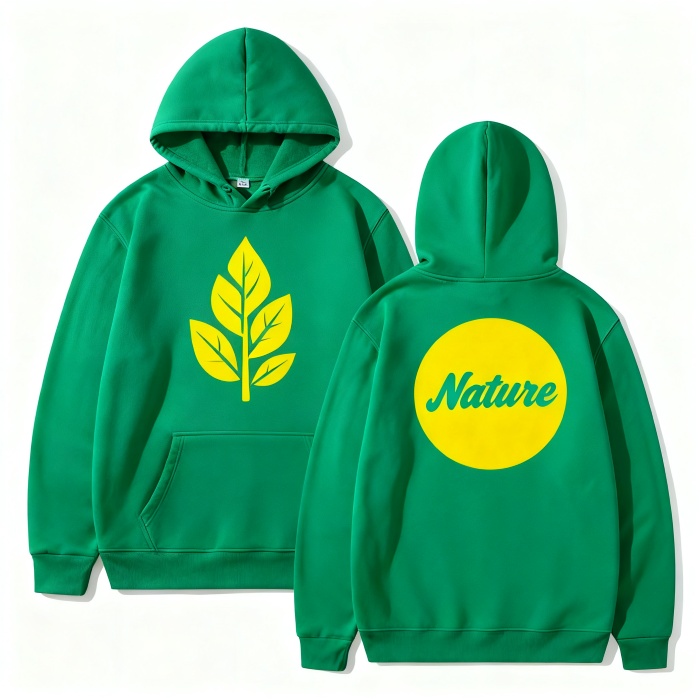 Minimalist Solid Color Hoodie