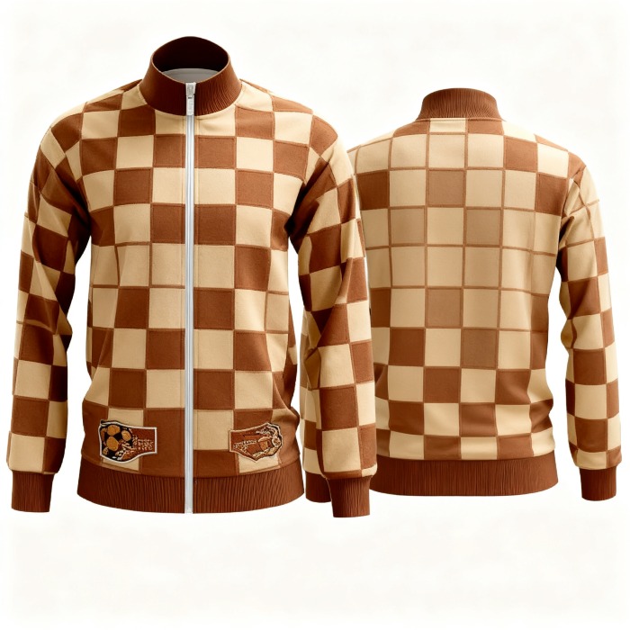 Unique Printed Football Jacket