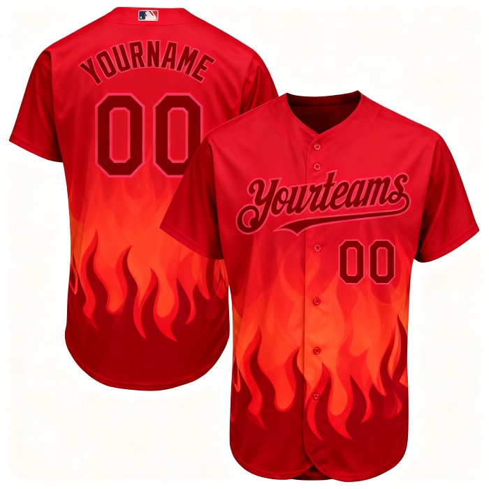 Name & Number Baseball Jersey Custom