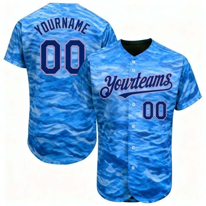 Color Block Personalized Baseball Jersey