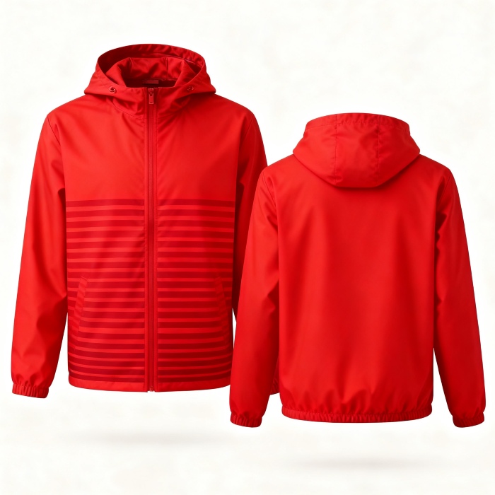 Featured Jacket with Hood