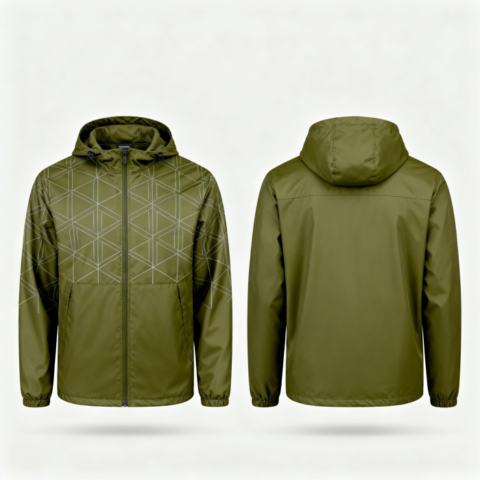 Durable Personalized Hooded Coat